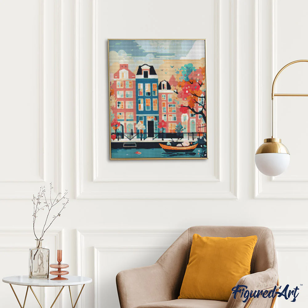 Diamond Painting - Amsterdam in Bloom - Image 2