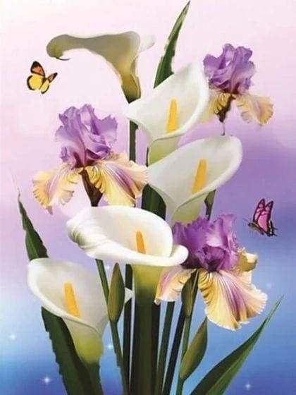 Diamond Painting - Aromas and Iris