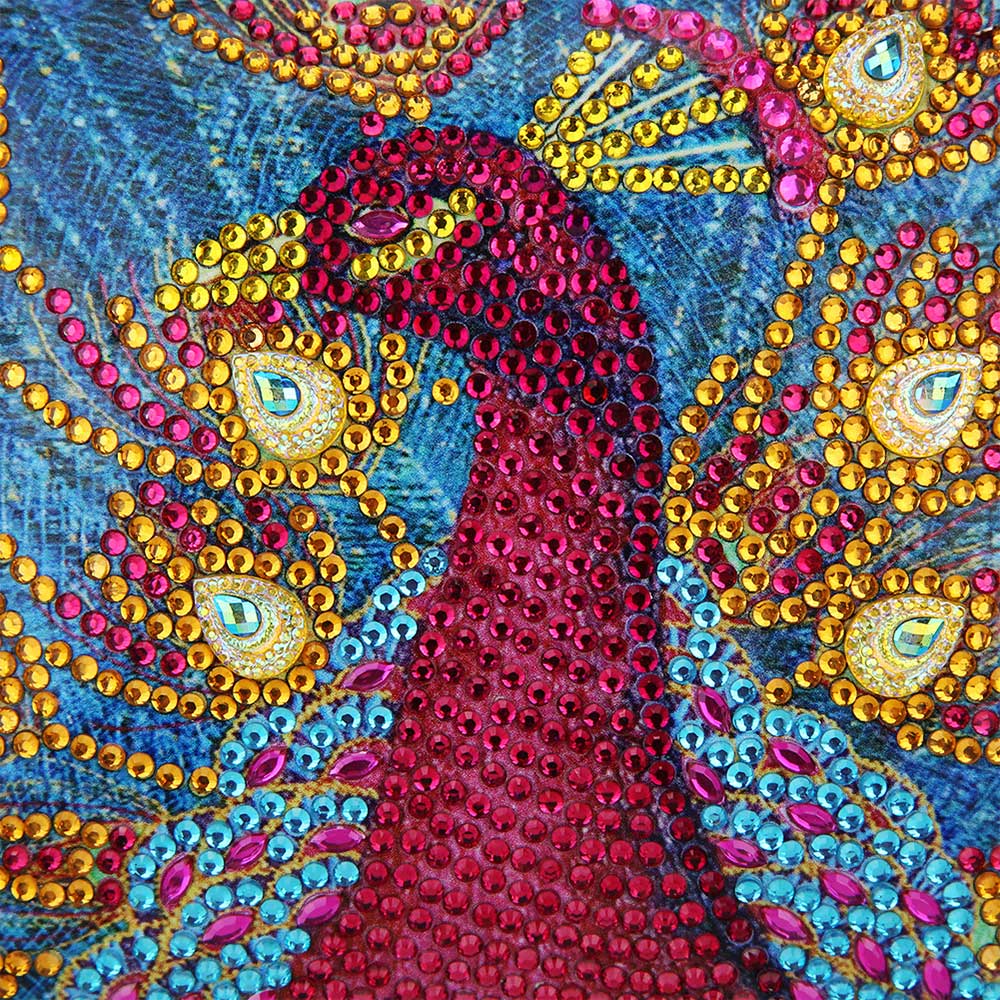 Diamond Painting Bag Red Peacock - Image 10