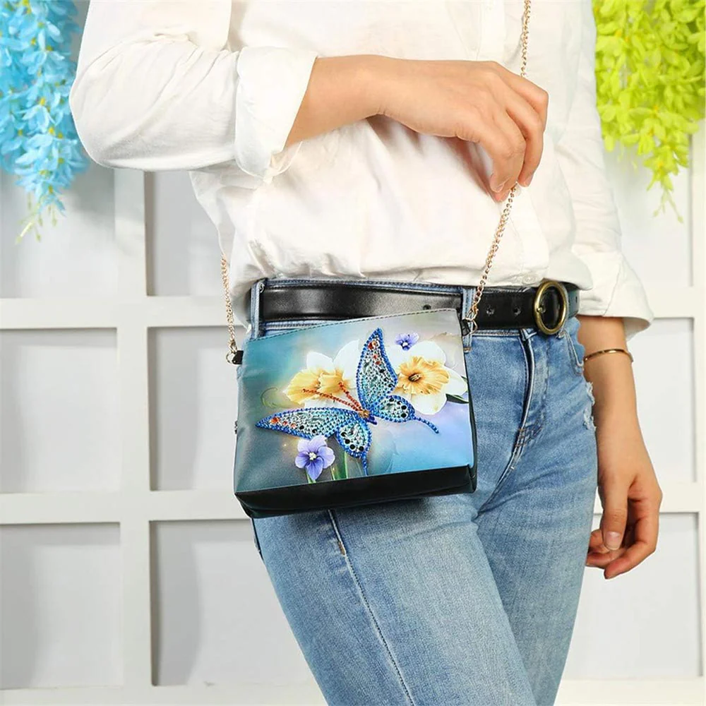 Diamond Painting Bag with Butterfly - Image 6
