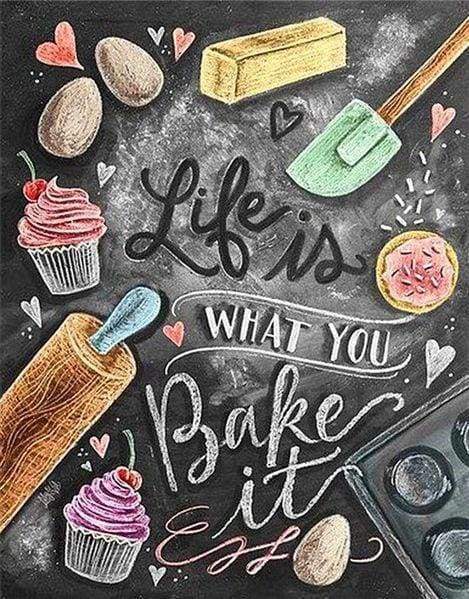 Diamond Painting - Bake it