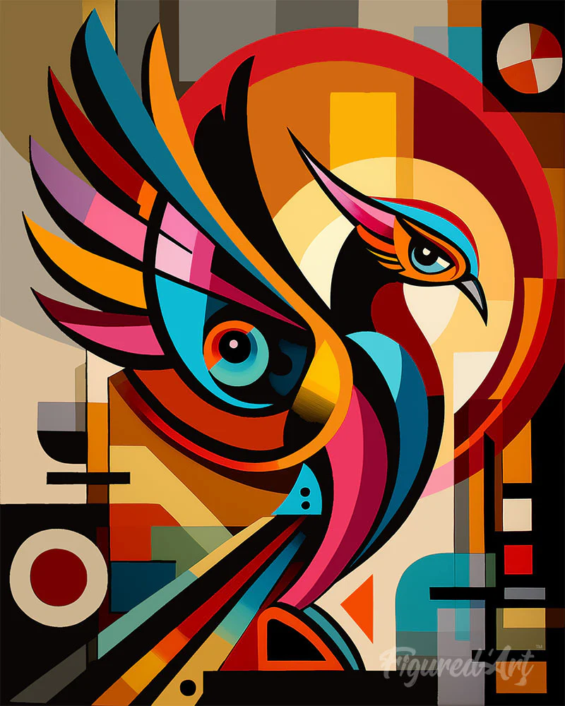 Diamond Painting - Bold Abstract Phoenix
