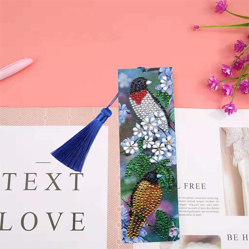 Diamond Painting Bookmark Bird - Image 3