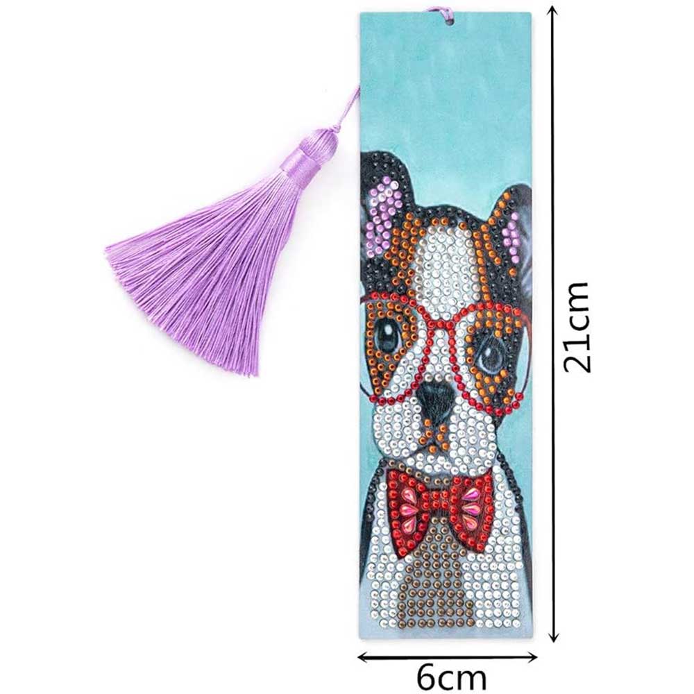 Diamond Painting Bookmark Dog - Image 4