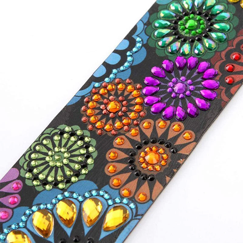 Diamond Painting Bookmark Mandala Flowers - Image 3