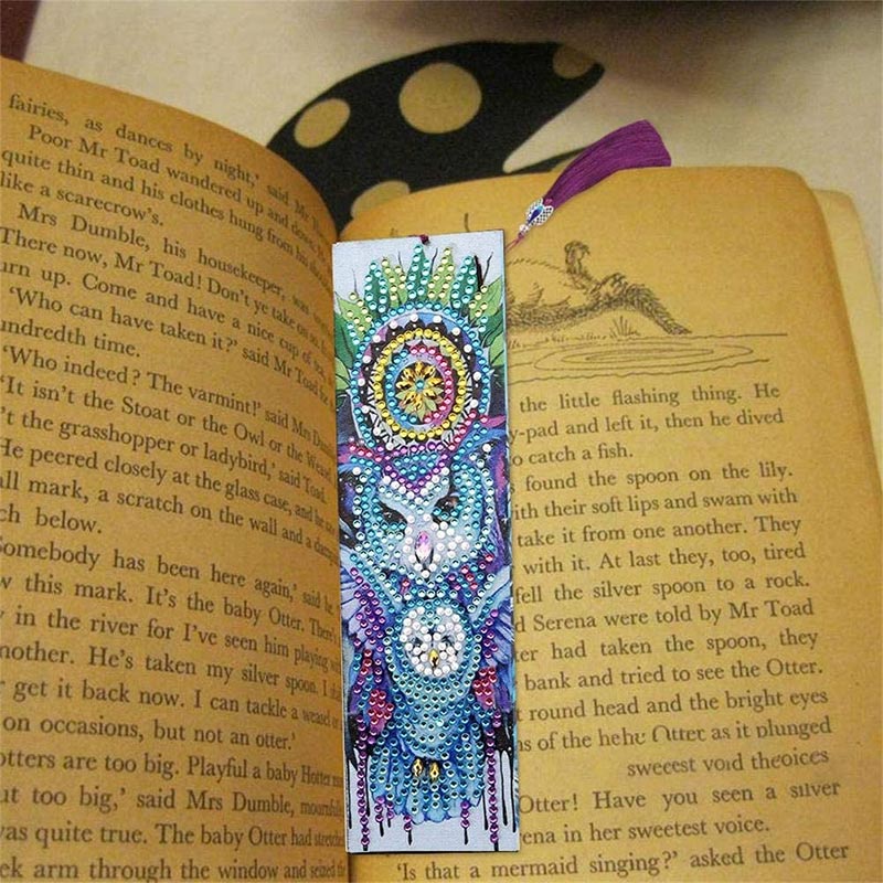 Diamond Painting Bookmark Owl - Image 2