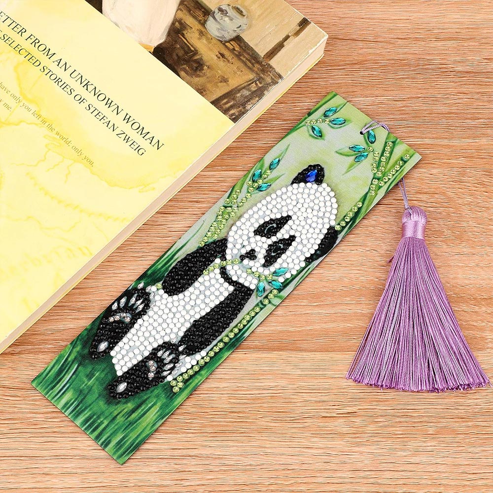 Diamond Painting Bookmark Panda - Image 2