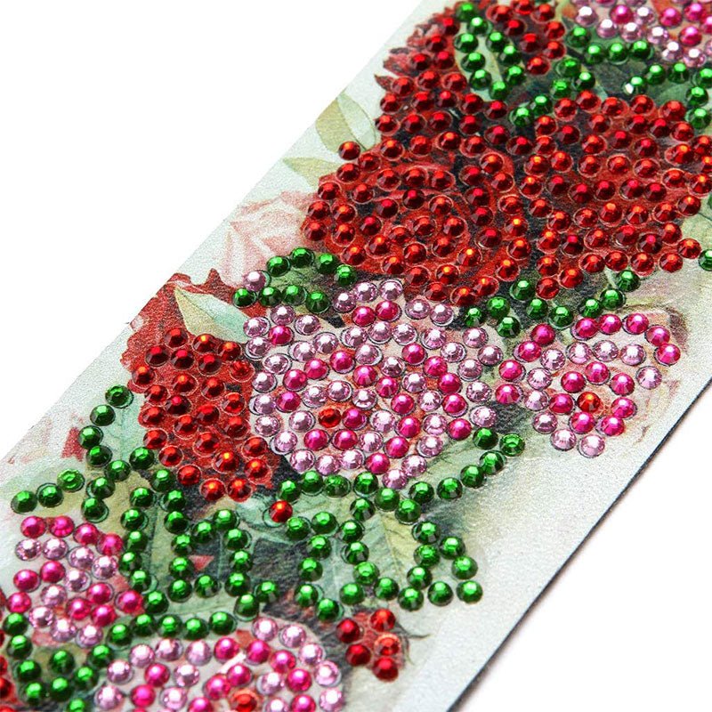 Diamond Painting Bookmark Roses - Image 3
