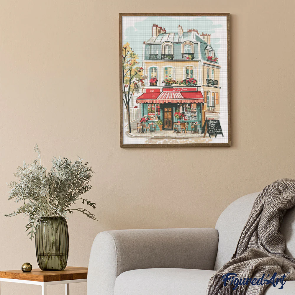 Diamond Painting - Café La Vie Douce - Image 2