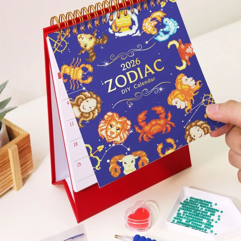 Diamond Painting Calendar 2026 - Zodiac Signs - Image 5