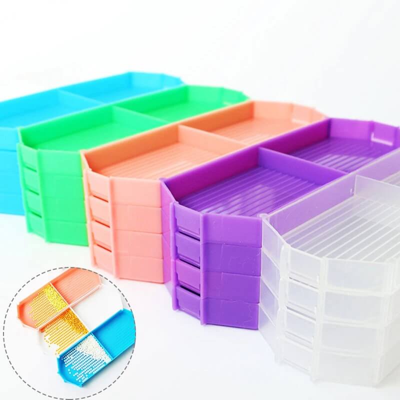 Diamond Painting Double Tray Organizer Accessories - Image 2