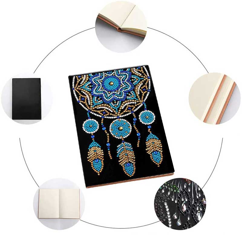 Diamond Painting Dreamcatcher Notebook - Image 3
