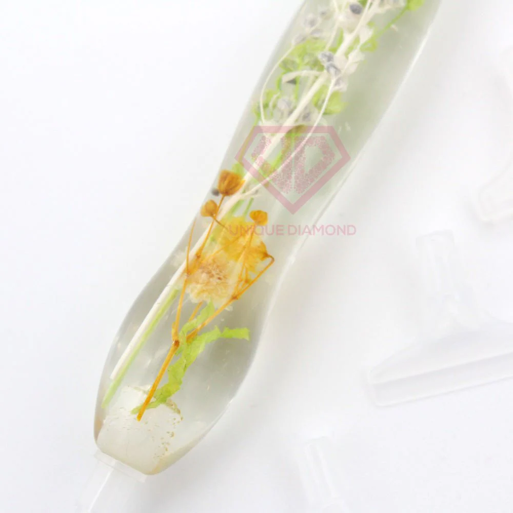 Diamond Painting Ergonomic Premium Pen Green Orange Plants - Image 7