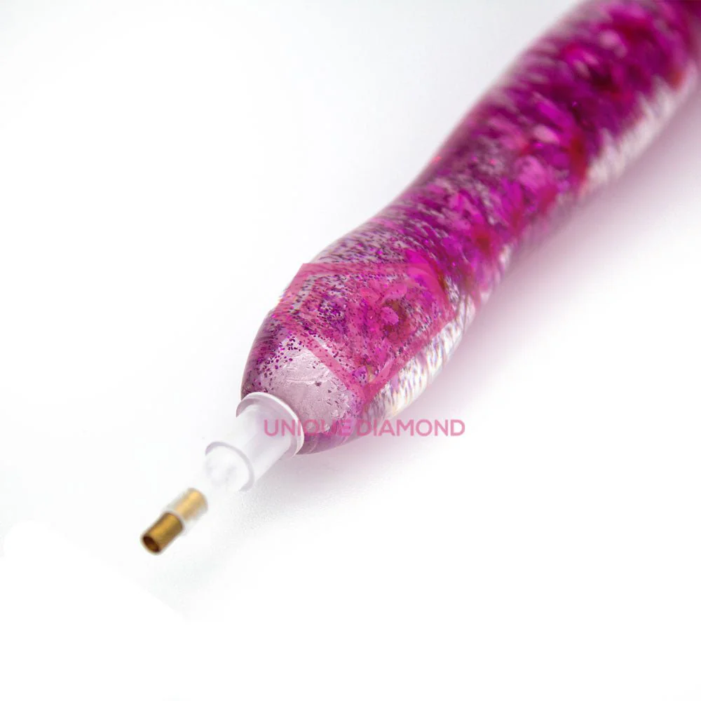 Diamond Painting Ergonomic Premium Pen Pink Flowers 5 Variations - Image 7