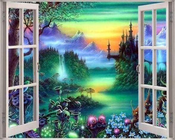 Diamond Painting - Fairy View