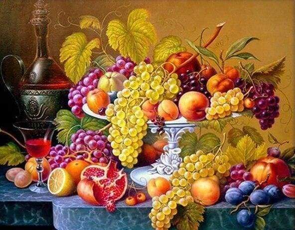 Diamond Painting - Fruit basket