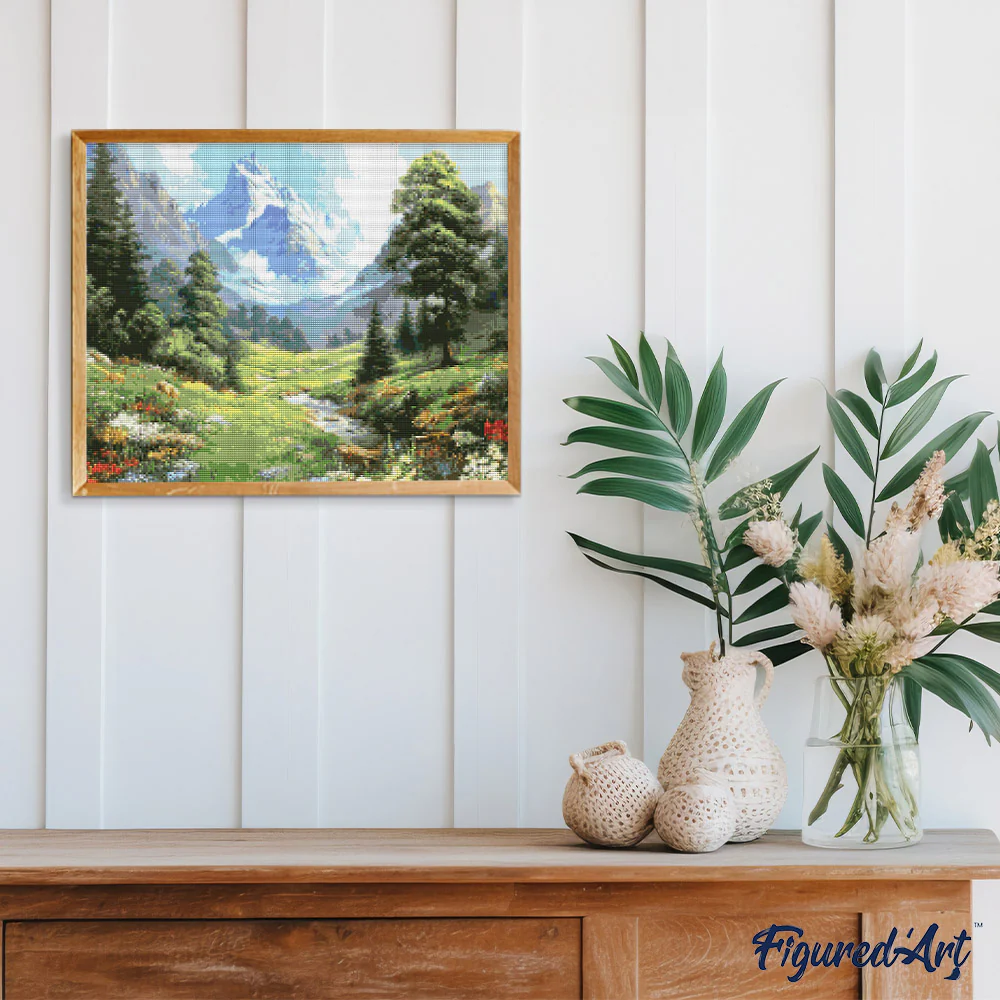 Diamond Painting - Glacier Creek - Image 2