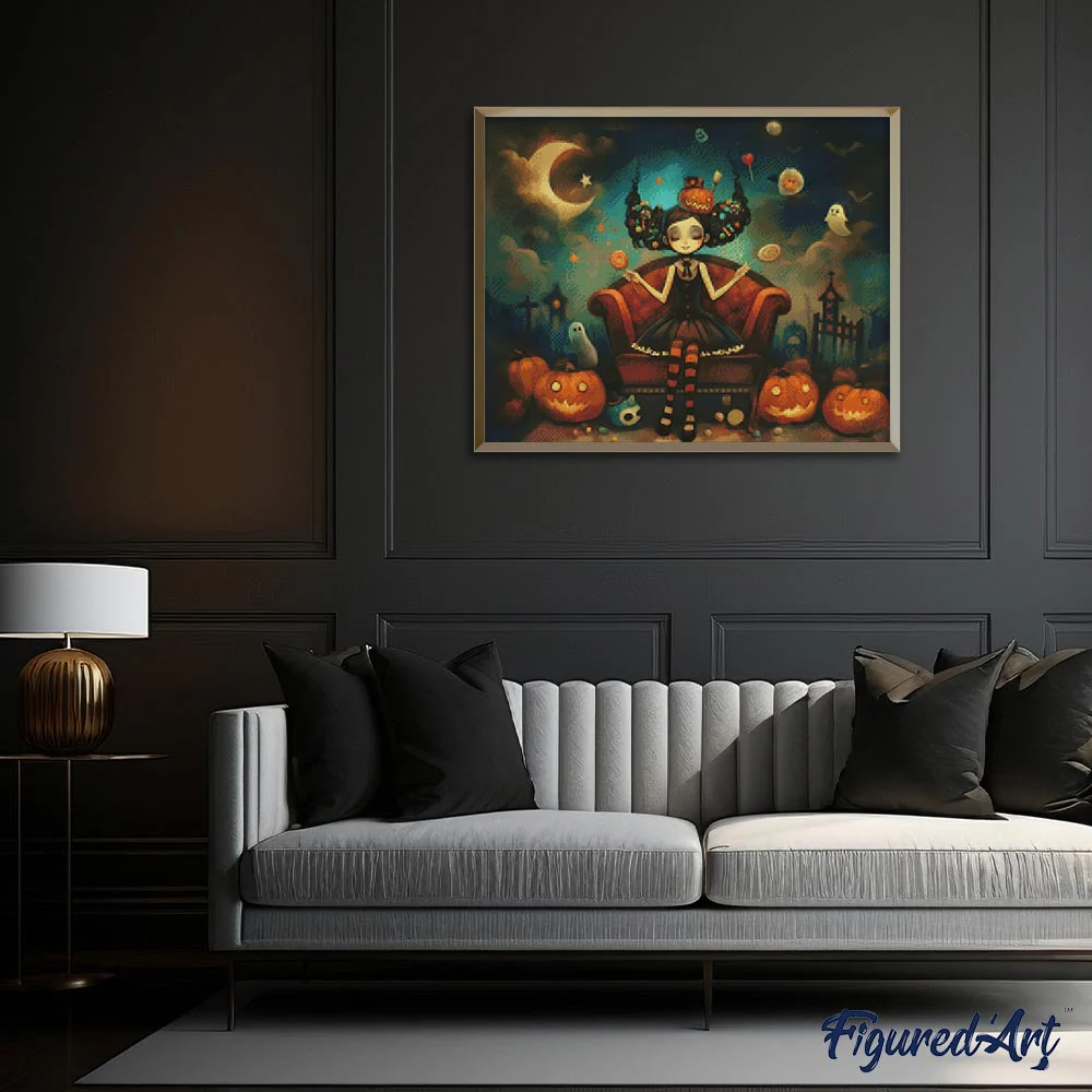 Diamond Painting - Halloween Candy Princess - Image 2