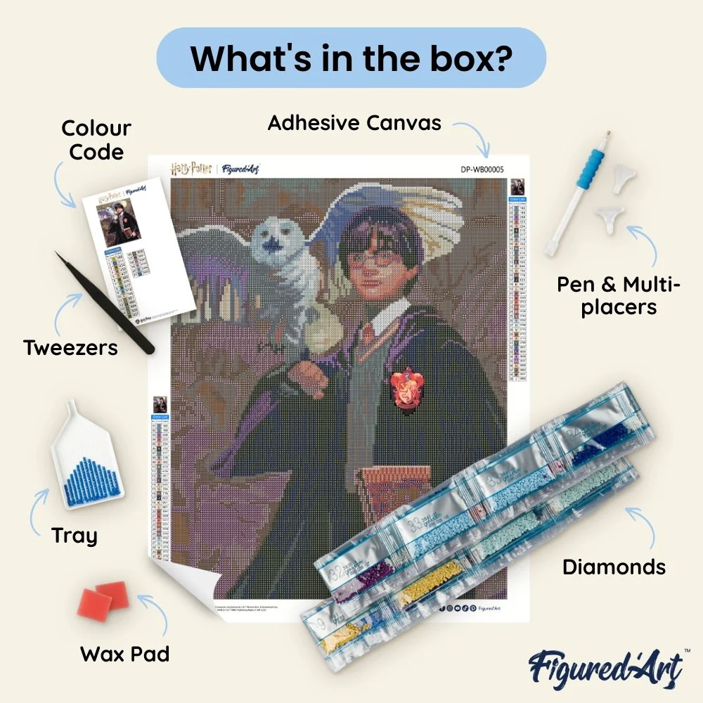 Diamond Painting - Harry Potter and Hedwig - Image 5
