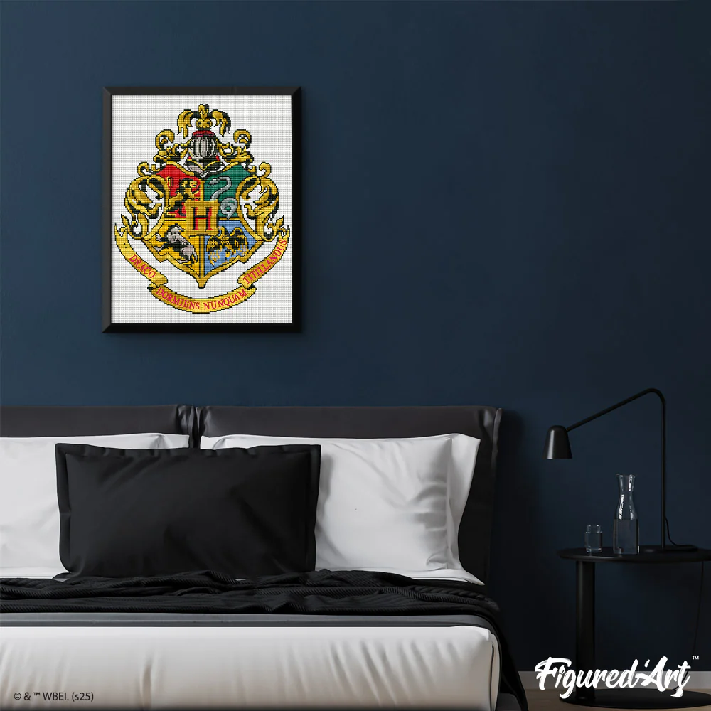 Diamond Painting - Hogwarts Crest - Image 3