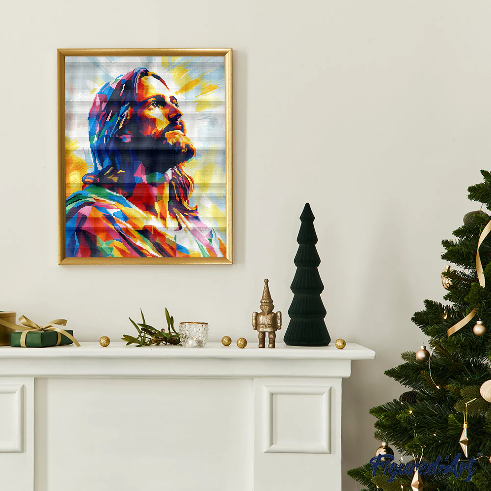 Diamond Painting - Jesus' Radiant Glory - Image 2