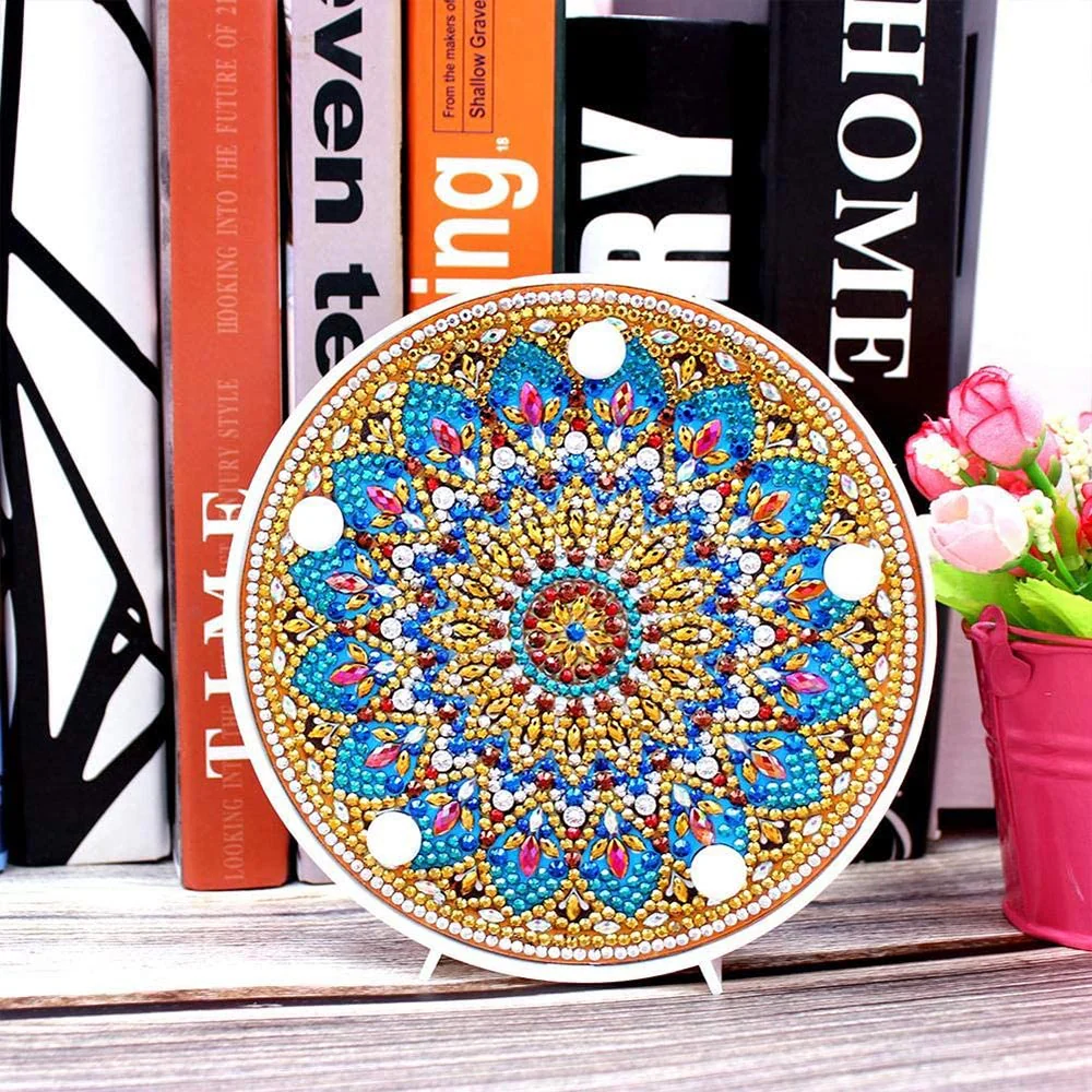 Diamond Painting LED Lamp Mandala Star - Image 3
