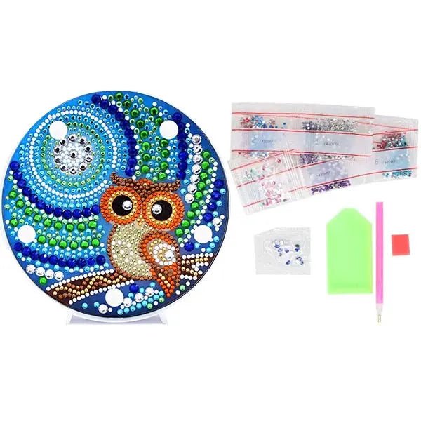 Diamond Painting LED Lamp Owl - Image 6