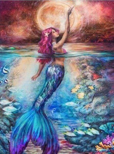 Diamond Painting - Mermaid in the sea