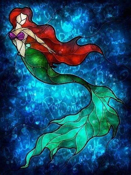 Diamond Painting - Mermaid under the Water