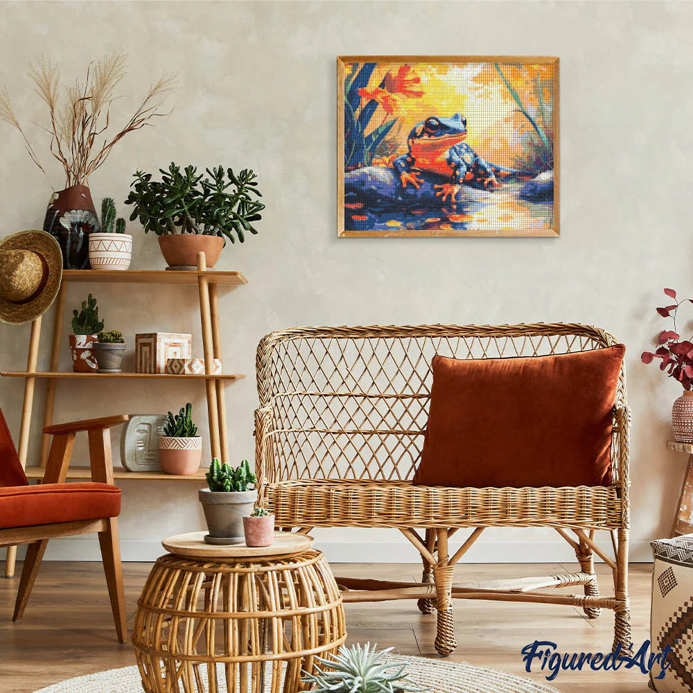 Diamond Painting - Moody Salamander - Image 2
