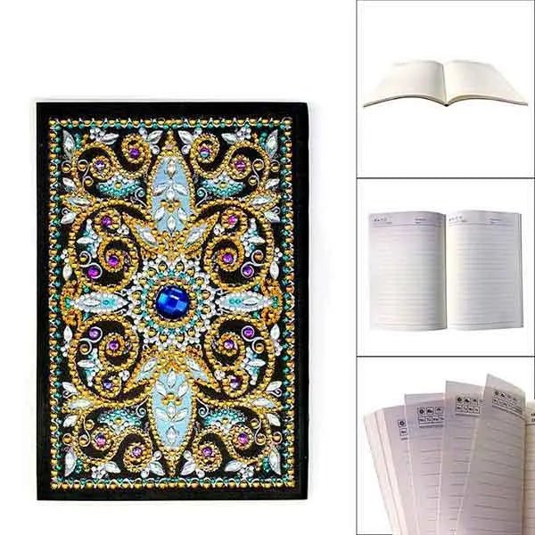 Diamond Painting Notebook Blue Eye - Image 3