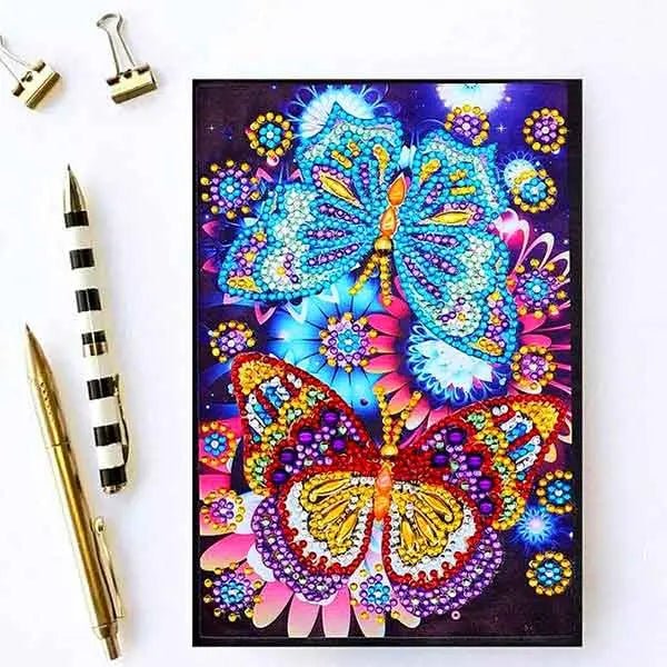 Diamond Painting Notebook Butterflies - Image 2