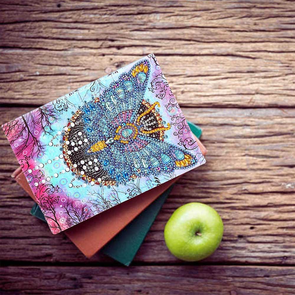 Diamond Painting Notebook Butterfly - Image 2