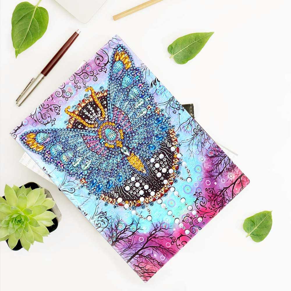 Diamond Painting Notebook Butterfly - Image 3