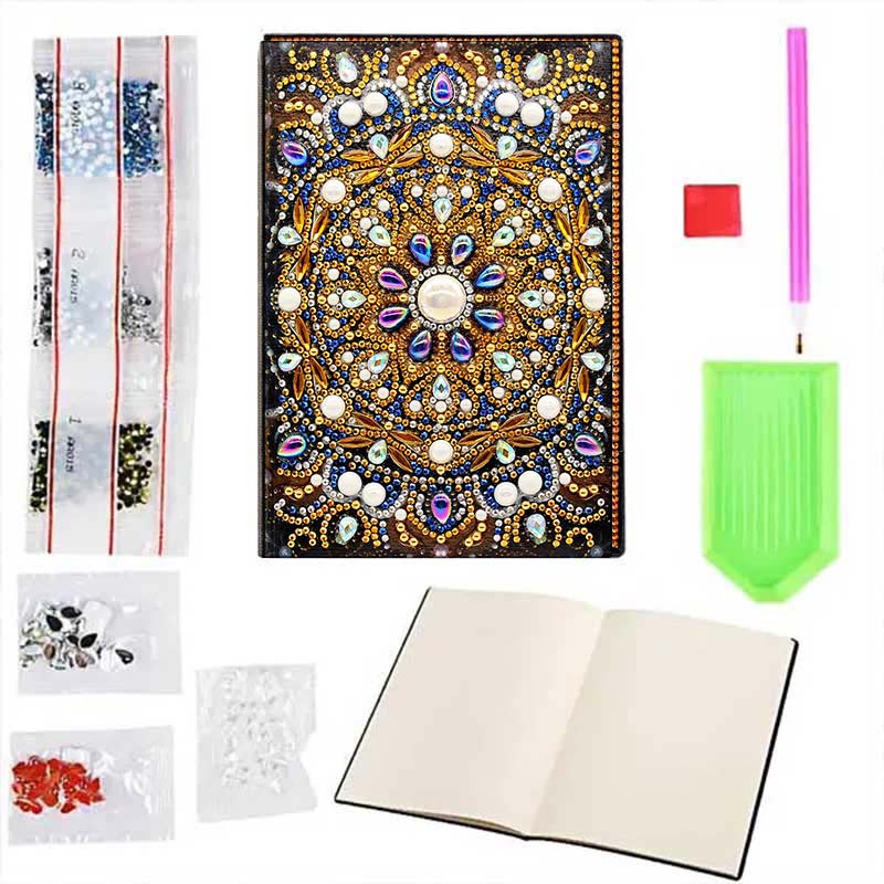 Diamond Painting Notebook Mandala design - Image 6