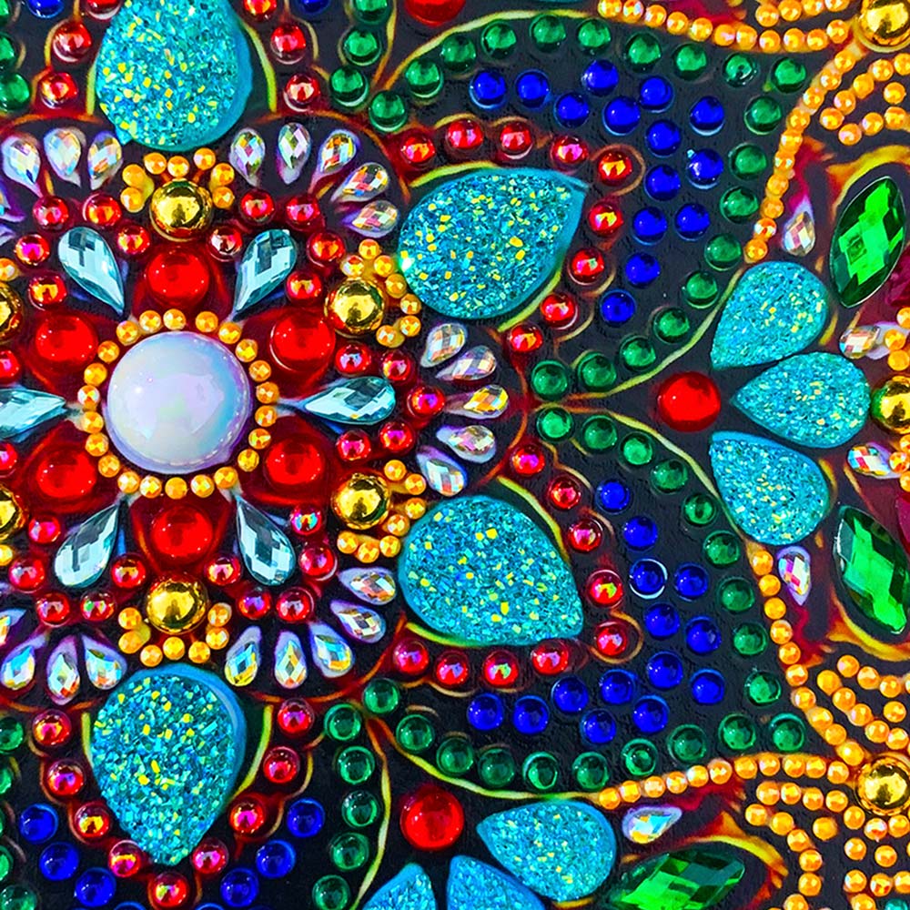 Diamond Painting Notebook with Flower - Image 3