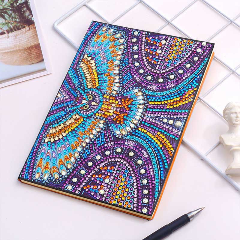 Diamond Painting Notebook with Owl - Image 5
