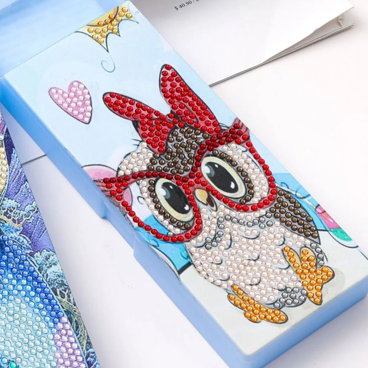 Diamond Painting Pen Holder Owl - Image 3