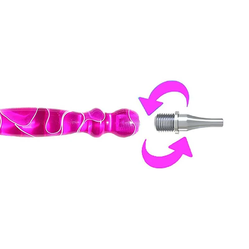 Diamond Painting Pen Waves Purple with Steel Tips - Image 3