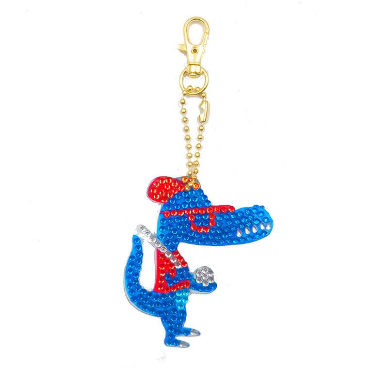 Diamond Painting Pendant Cool Dinosaurs 4-piece Set - Image 7