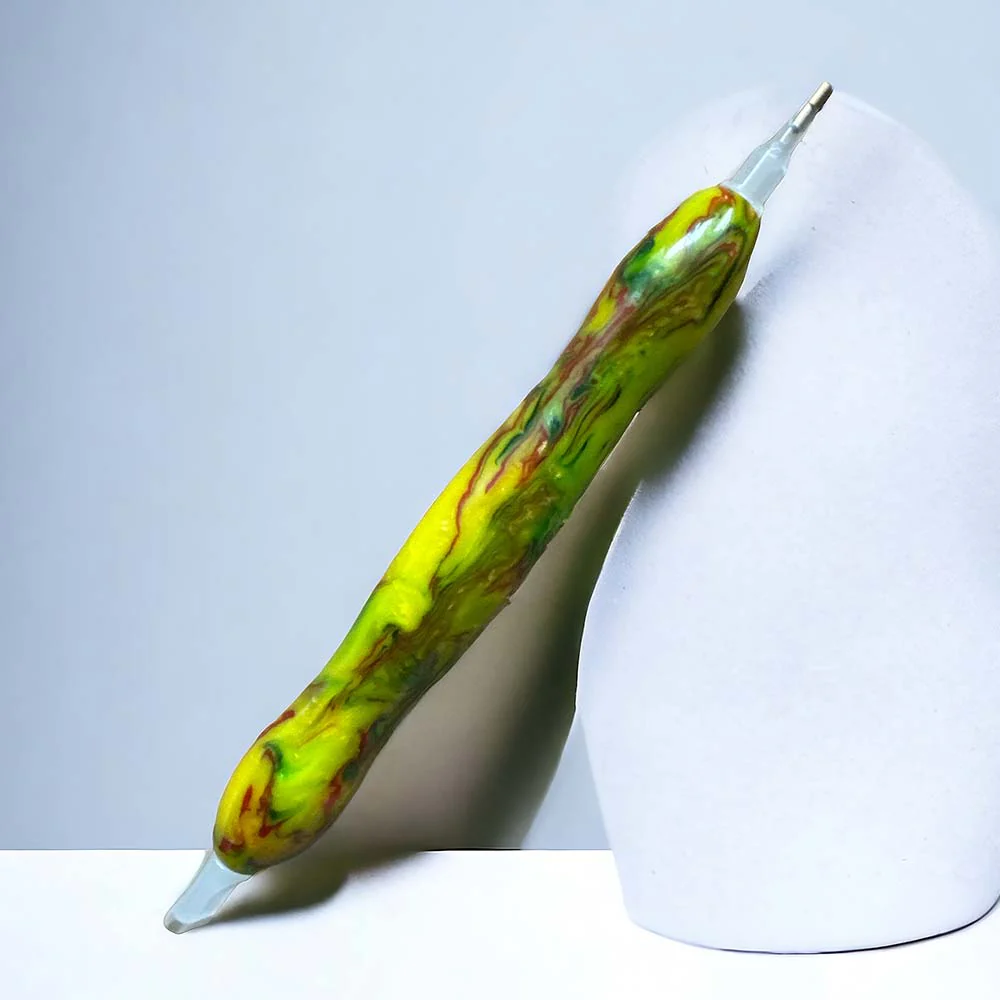 Diamond Painting Premium Ergonomic Pen Green Accessory - Image 2