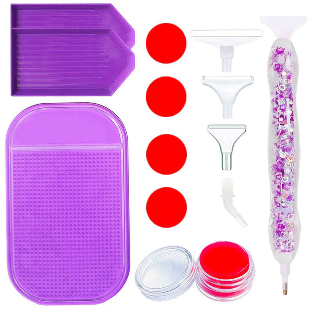 Diamond Painting Premium Light Pen Purple 5 Variants - Image 4