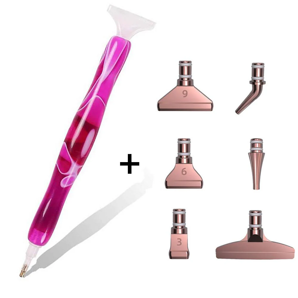 Diamond Painting Premium Pen Waves Purple 5 Variants - Image 8