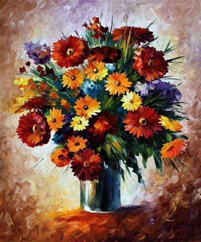 Diamond Painting - Pretty and Bright Bouquet