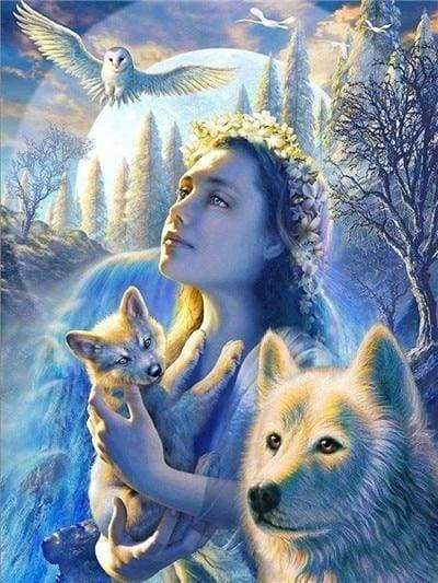 Diamond Painting - Princess of Animals