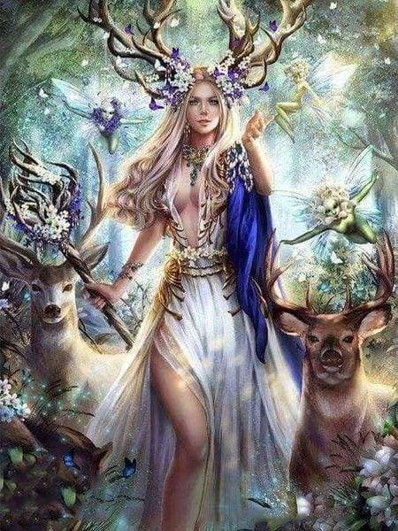 Diamond Painting - Queen of Reindeer