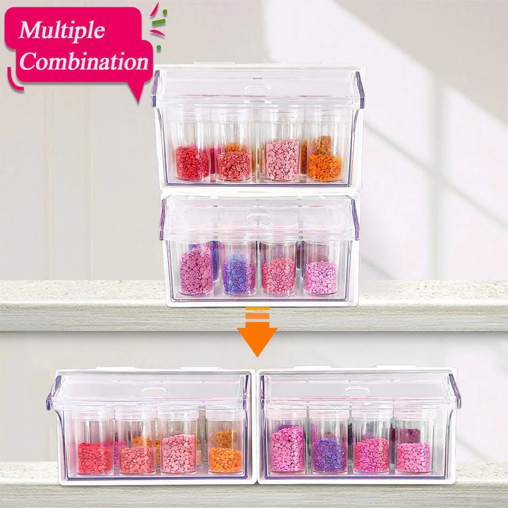 Diamond Painting round storage boxes accessories - Image 2