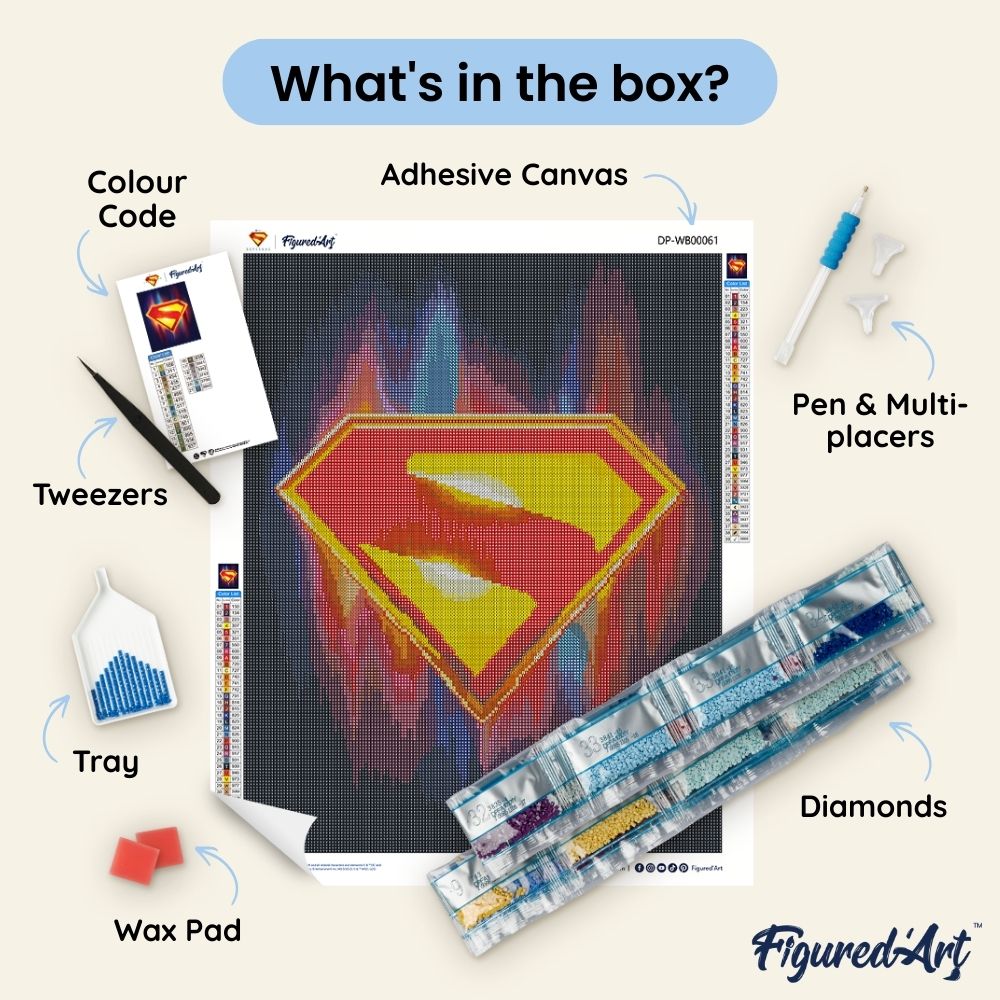 Diamond Painting - S-Shield Emblem - Image 5