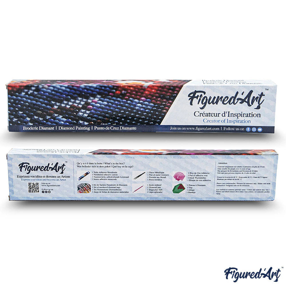 Diamond Painting - Snowman and Penguins - Image 2