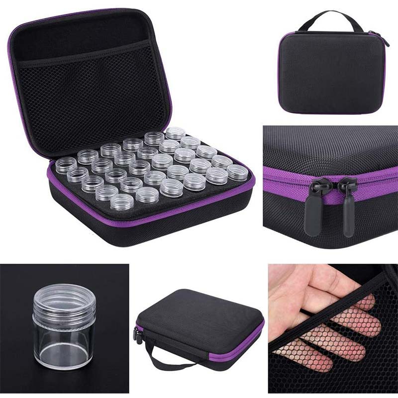 Diamond Painting Storage Box Purple with 30 Compartments - Image 2
